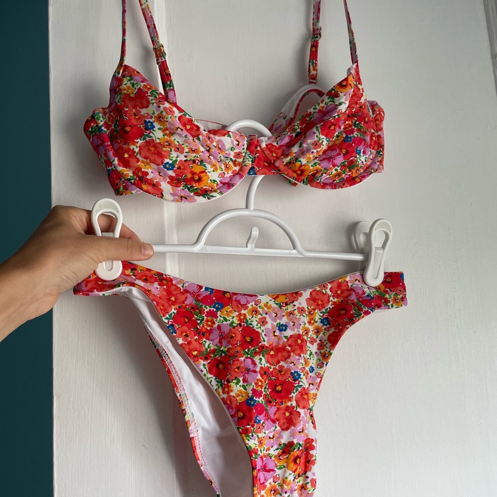 Monday Swimwear Petite Fleur top and bottom